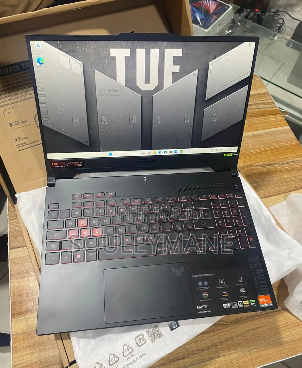 New Ordinateur Portable Asus TUF Gaming A15 32GB AMD Ryzen 9 SSD 1T