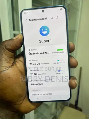 New Samsung Galaxy S25 256 GB Blue