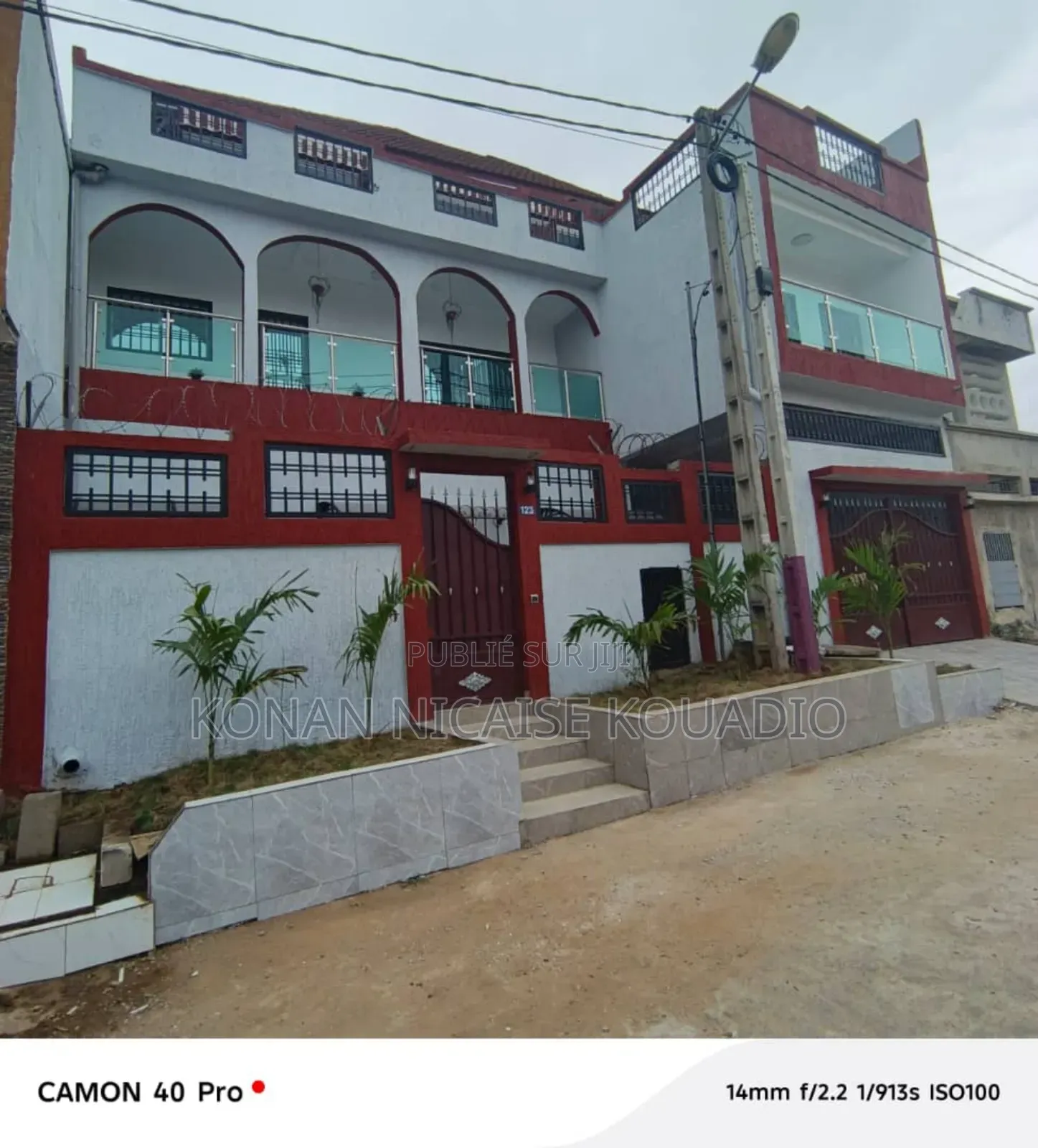 6chbre Villa dans Villa, Cocody à Louer