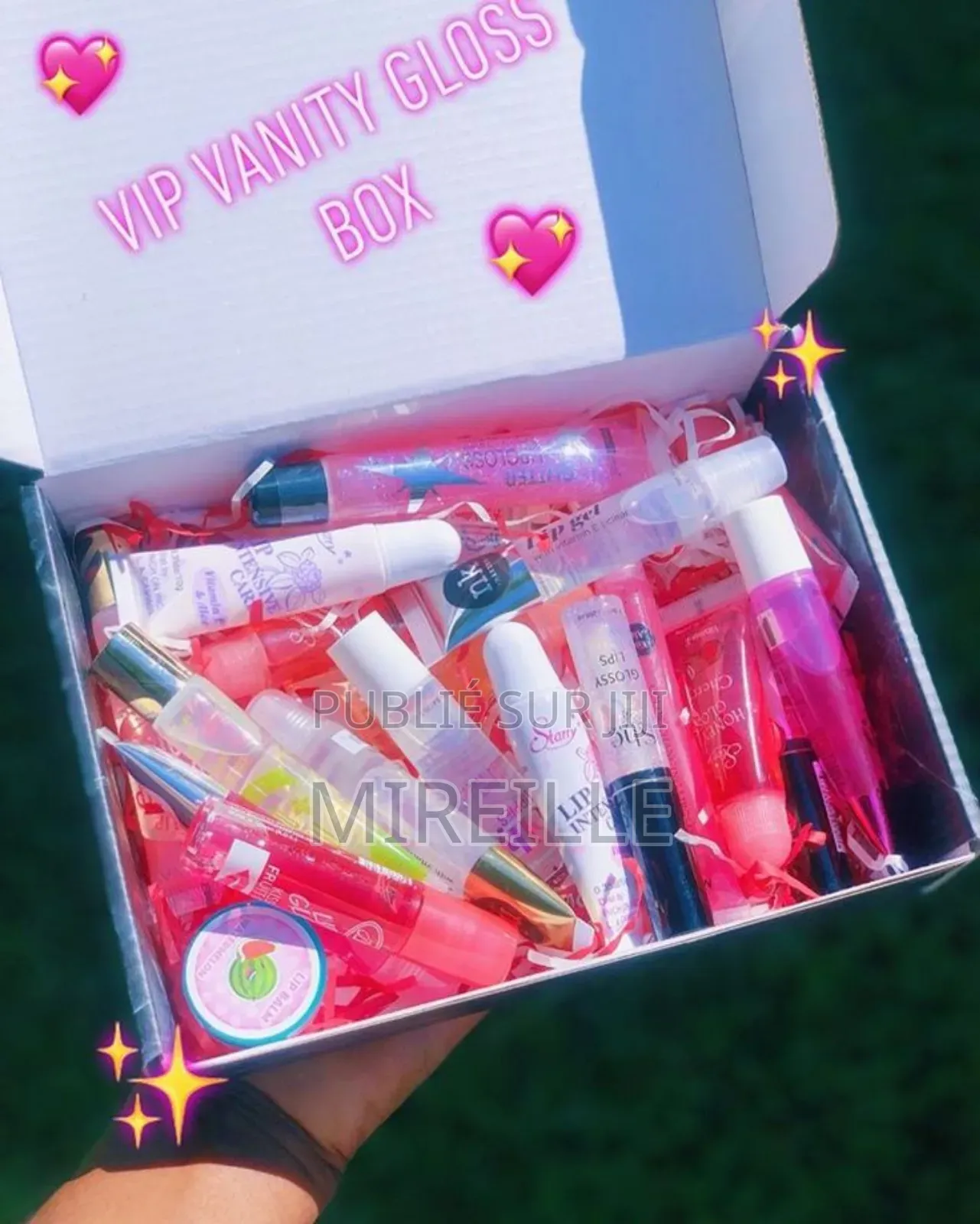 Box De Gloss a Lèvre Incolore Et Hydratant