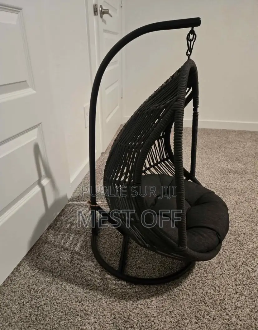 Chaise Suspendue d'Extérieur Avec Support