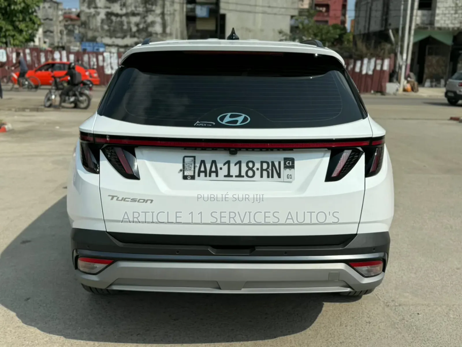 Hyundai Tucson Limited 2024 Blanc