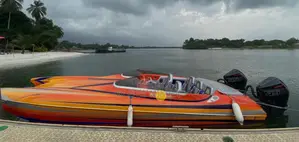 Bateau De Beau 2 Bouche Coque D’Origine 900cv Mercury