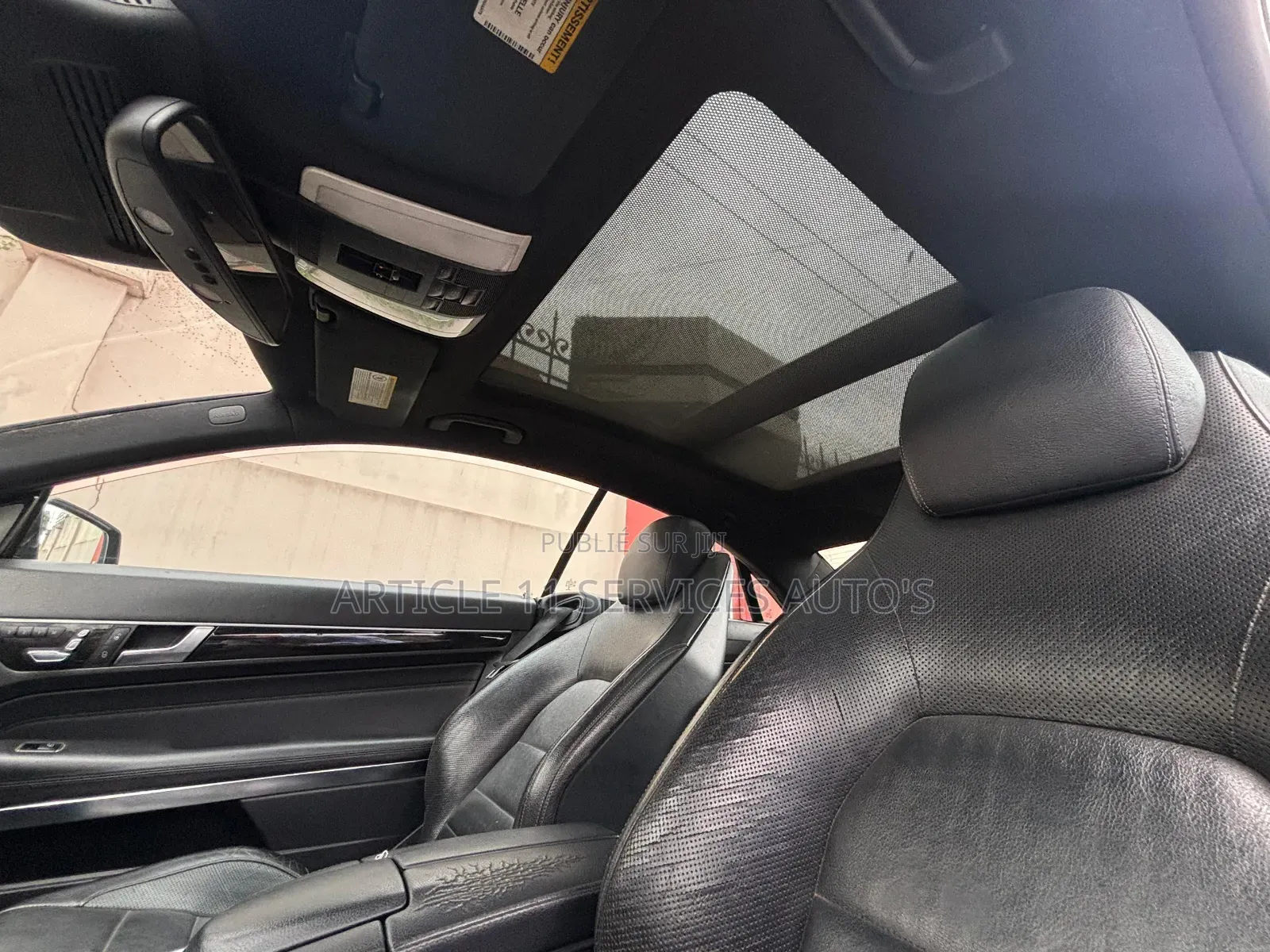 Mercedes-Benz E400 2015 Black