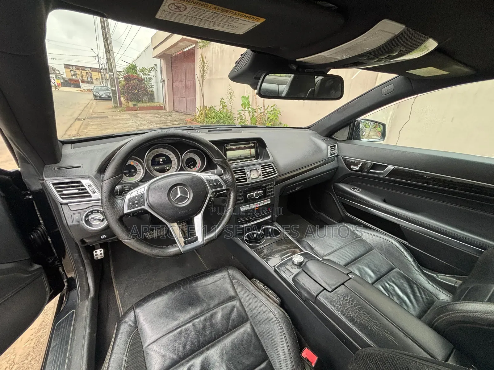 Mercedes-Benz E400 2015 Black