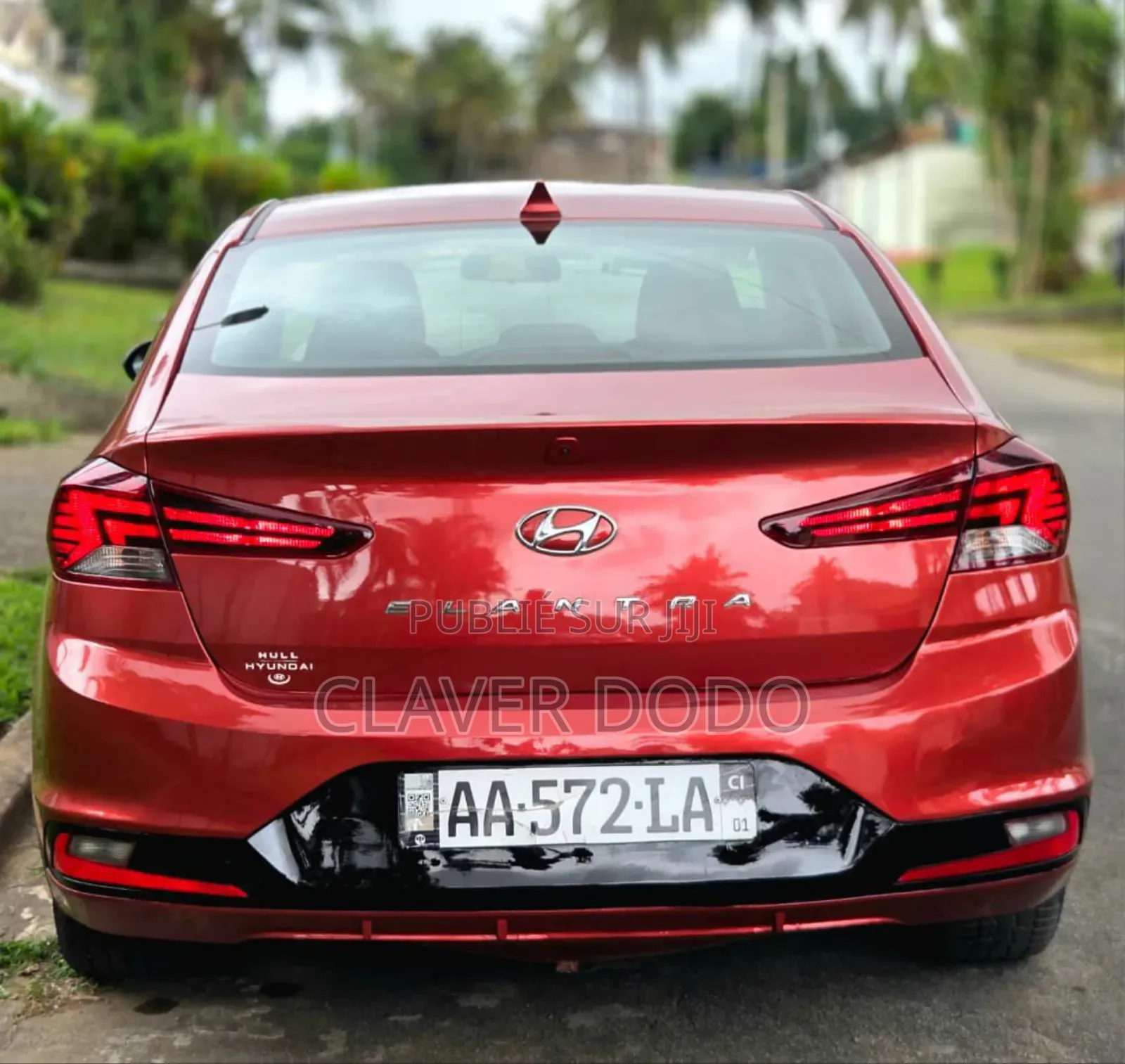 Hyundai Elantra 2020 Rouge