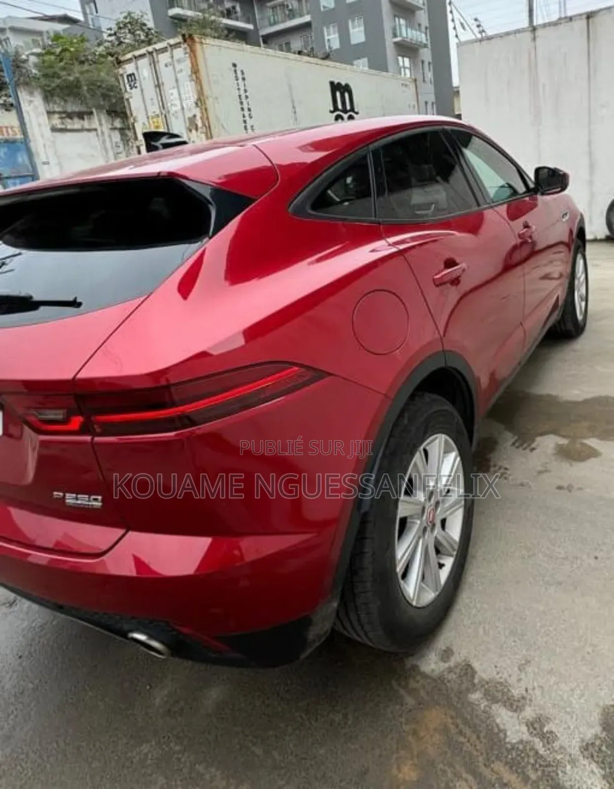 New Jaguar E-Pace P250 2022 Rouge