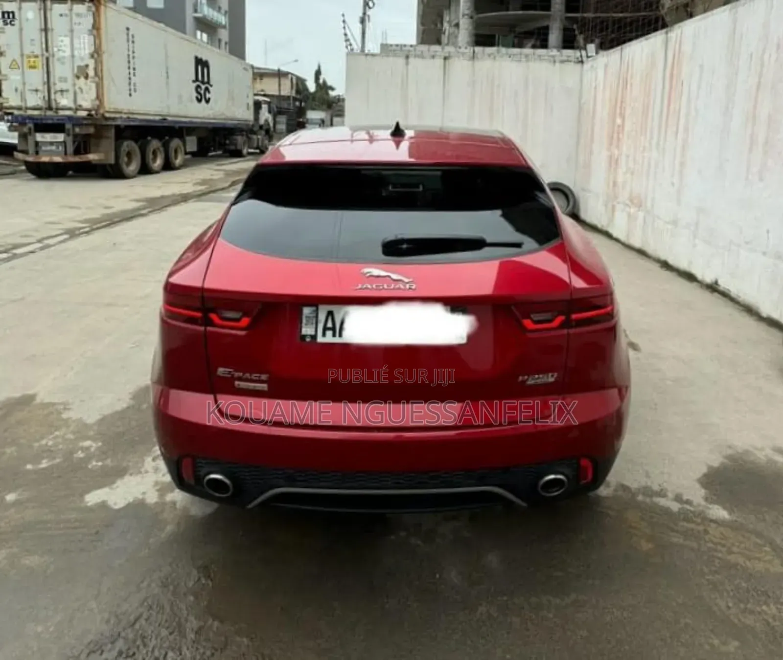 New Jaguar E-Pace P250 2022 Rouge