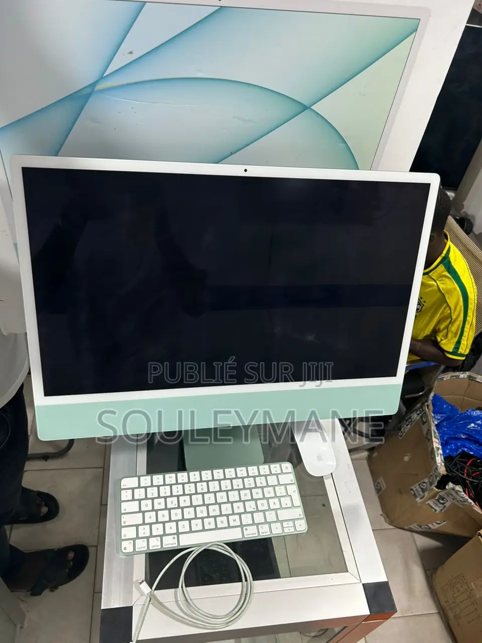 New Ordinateur De Bureau Apple iMac M1 8GB Apple M1 SSD 256GB