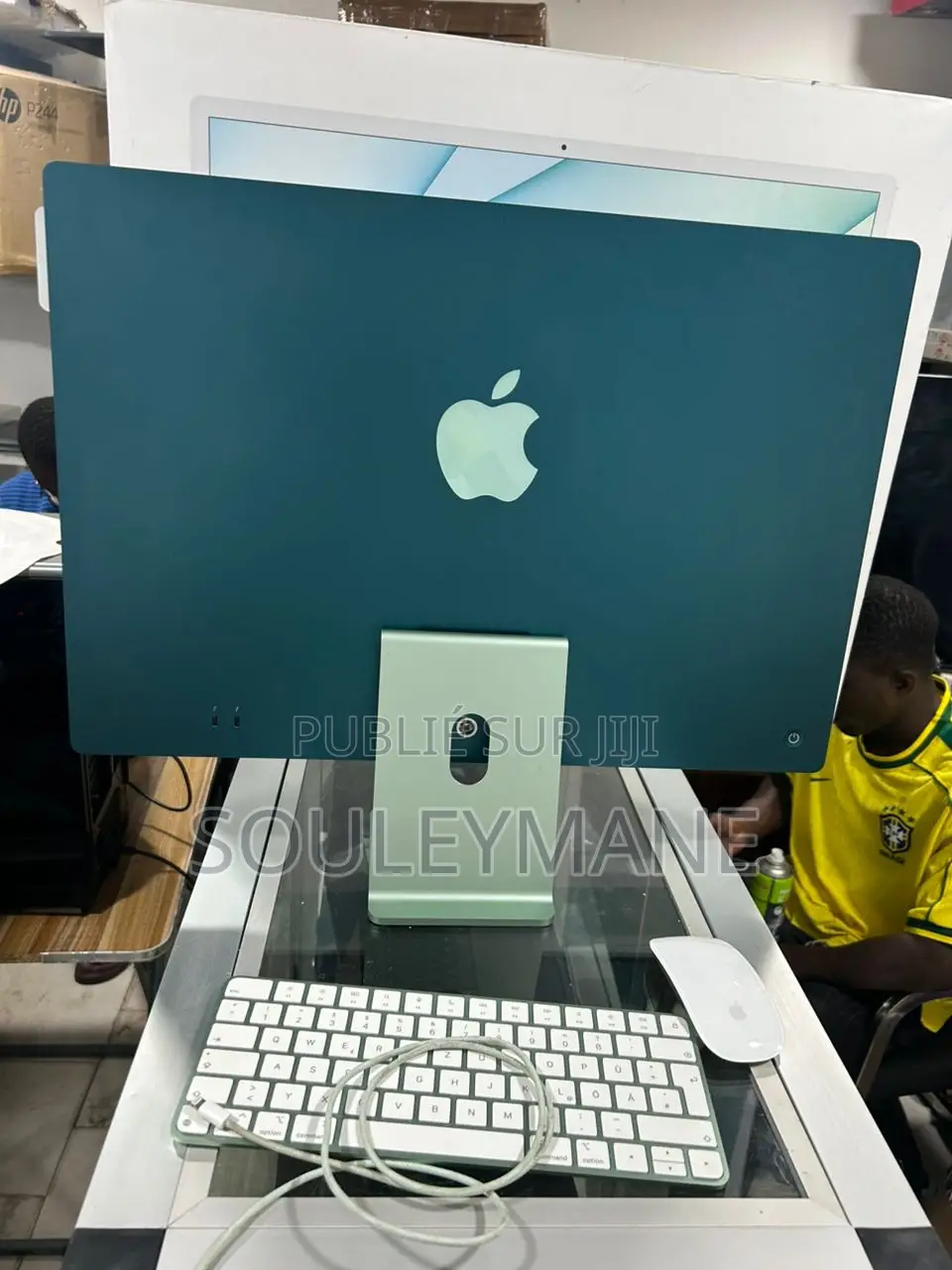 New Ordinateur De Bureau Apple iMac M1 8GB Apple M1 SSD 256GB