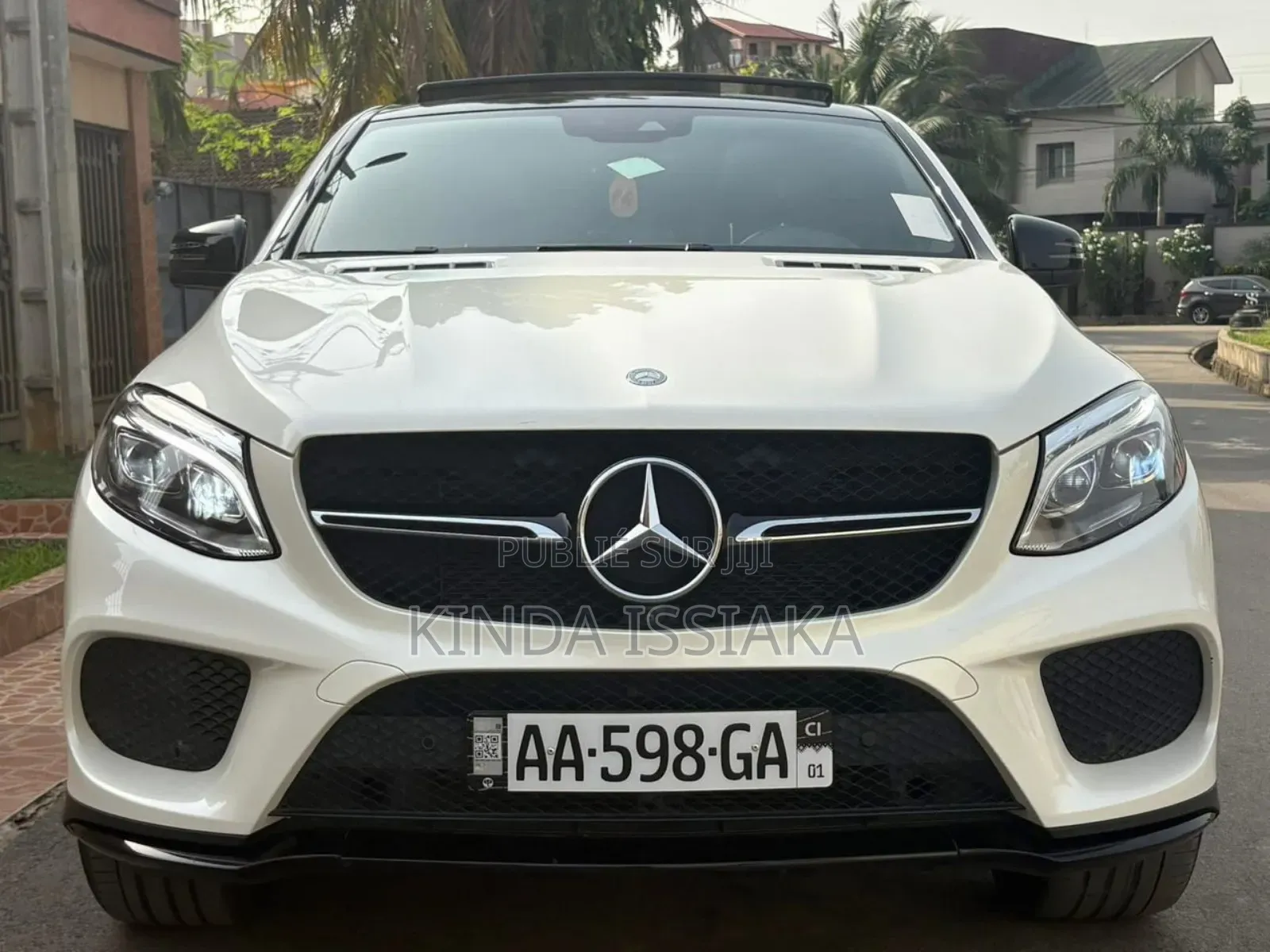 Mercedes-Benz GLE-Class GLE 450 4MATIC 2019 Blanc cassé