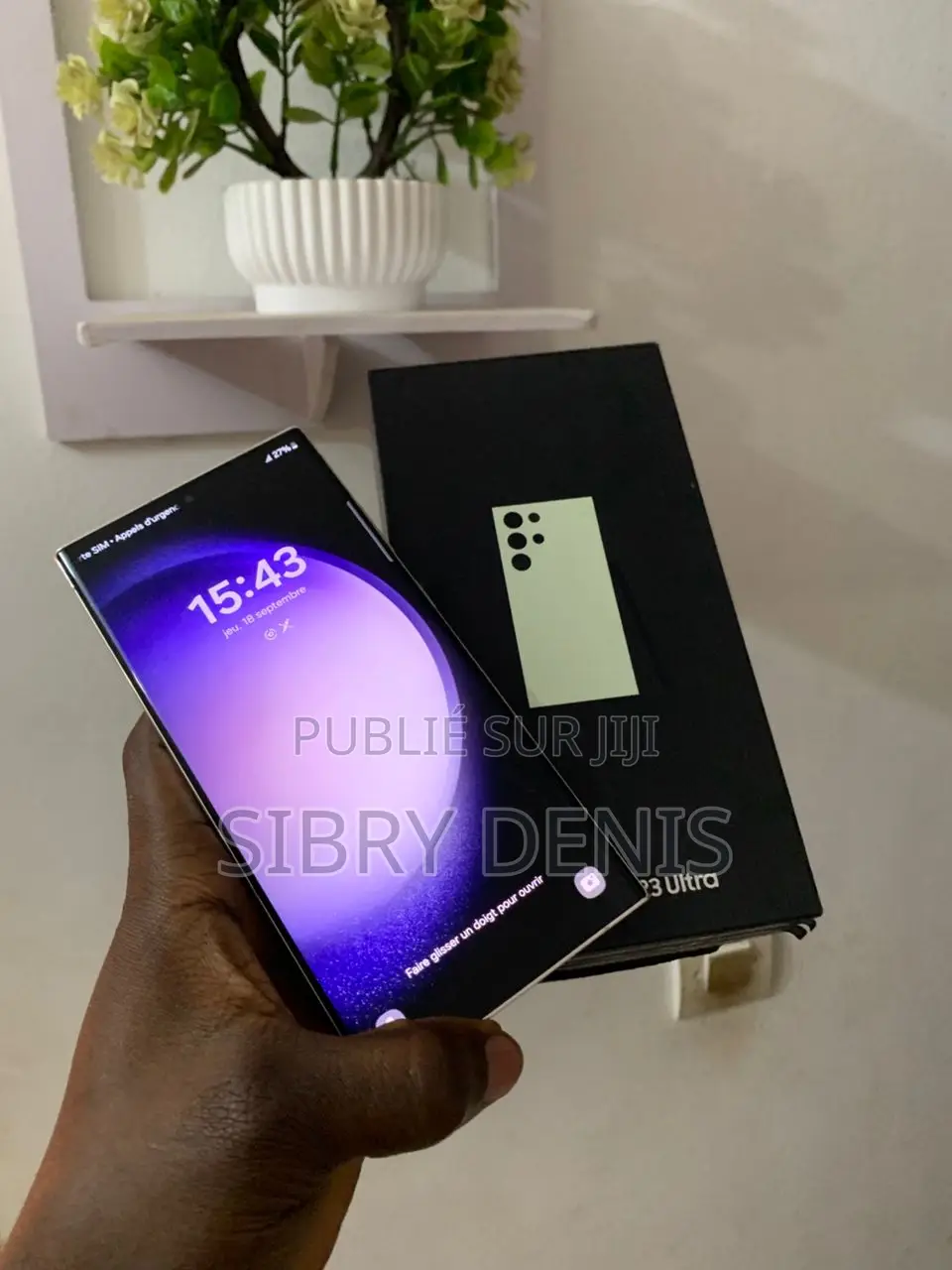 New Samsung Galaxy S23 Ultra 256 GB Blanc