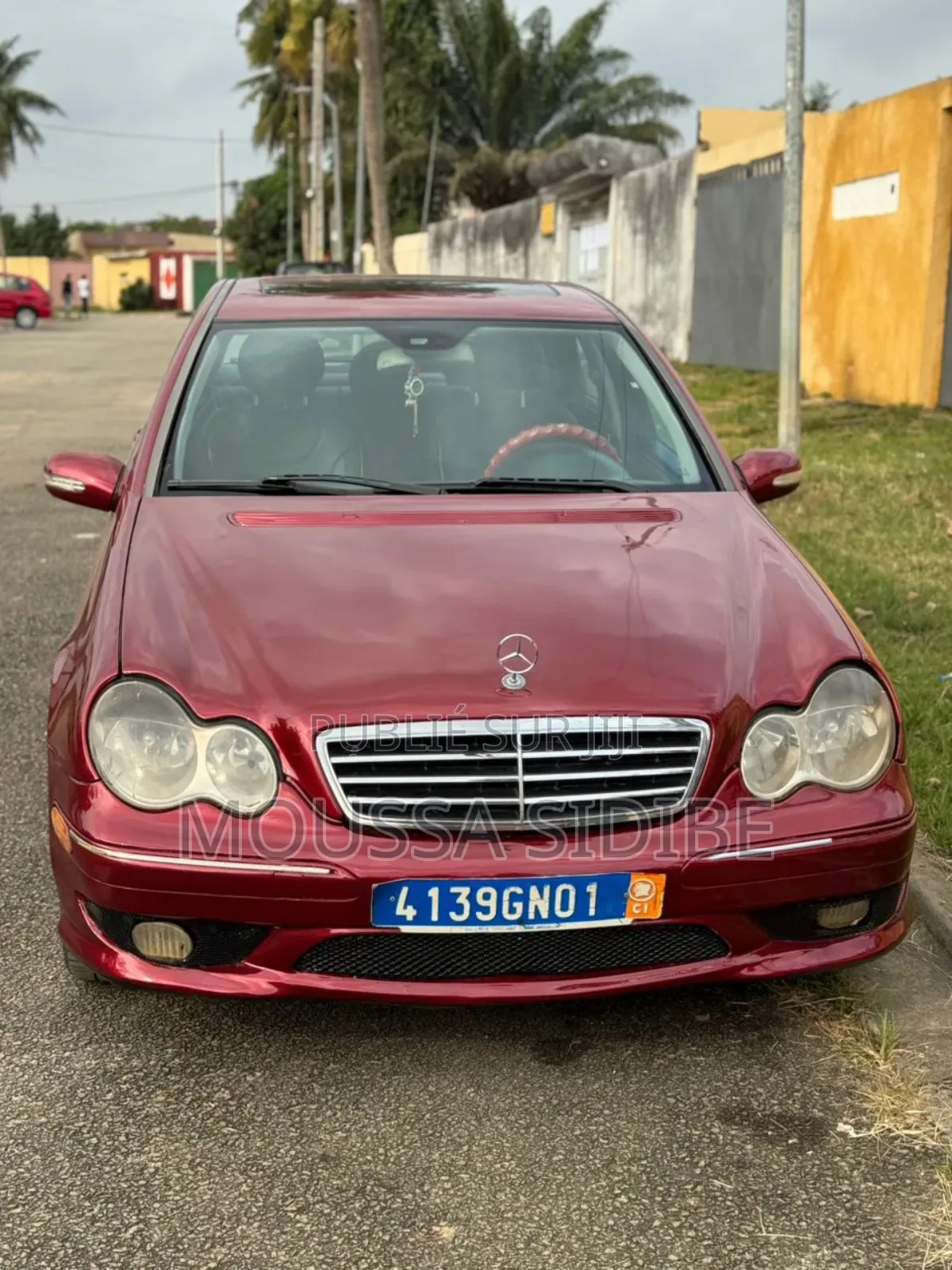 Mercedes-Benz C200 2004 Rouge