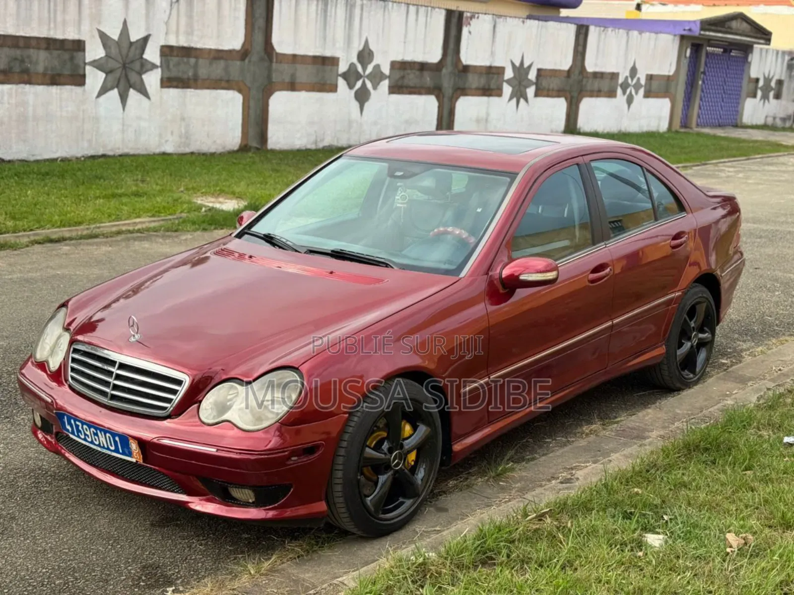 Mercedes-Benz C200 2004 Rouge