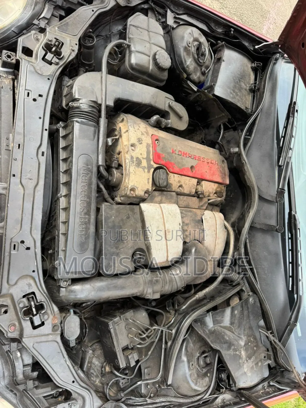 Mercedes-Benz C200 2004 Rouge