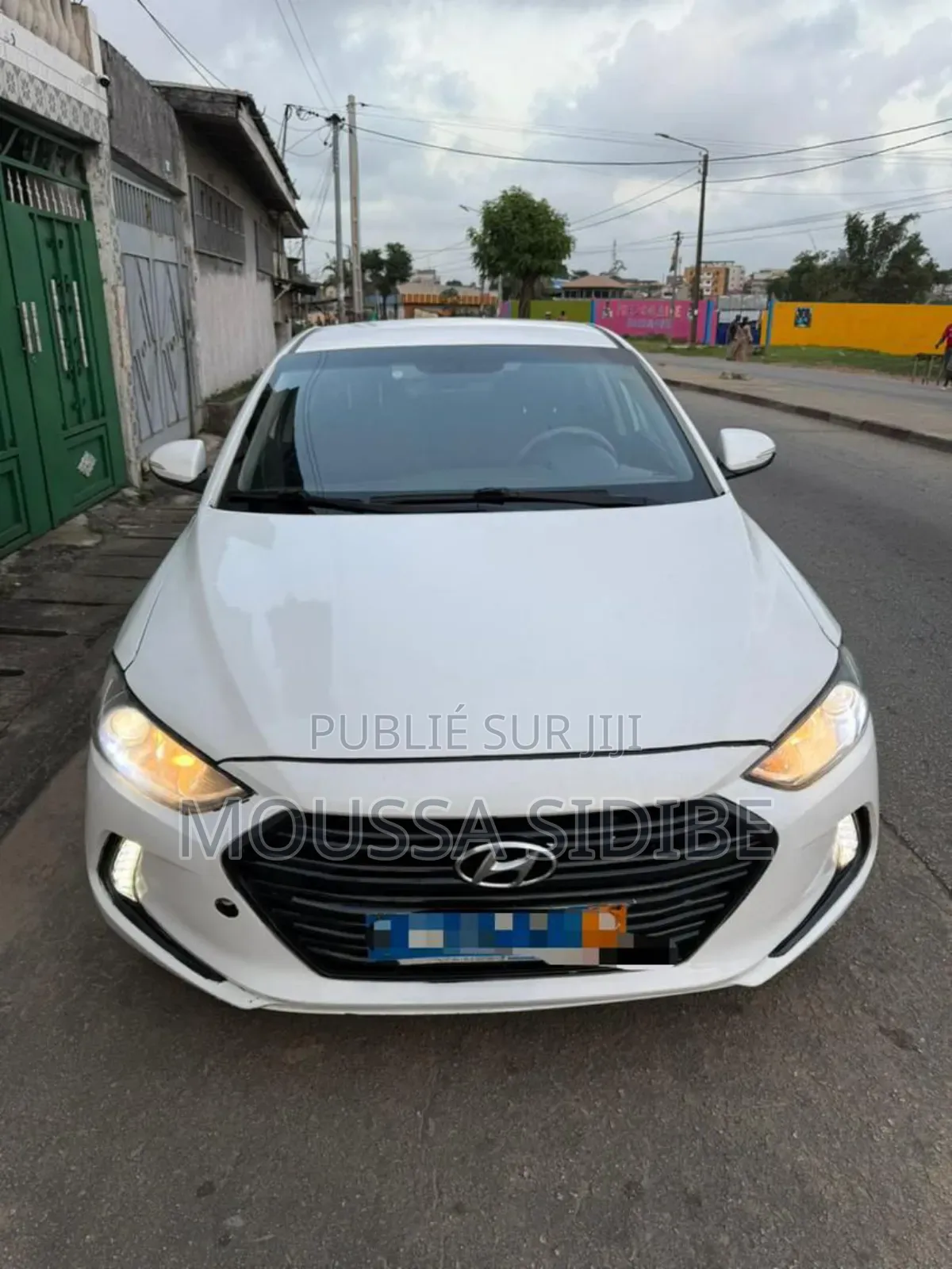 Hyundai Elantra 2018 Blanc