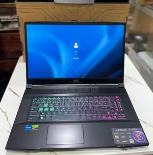 New Ordinateur Portable MSI Katana 17 16GB Intel Core I5 SSD 1T