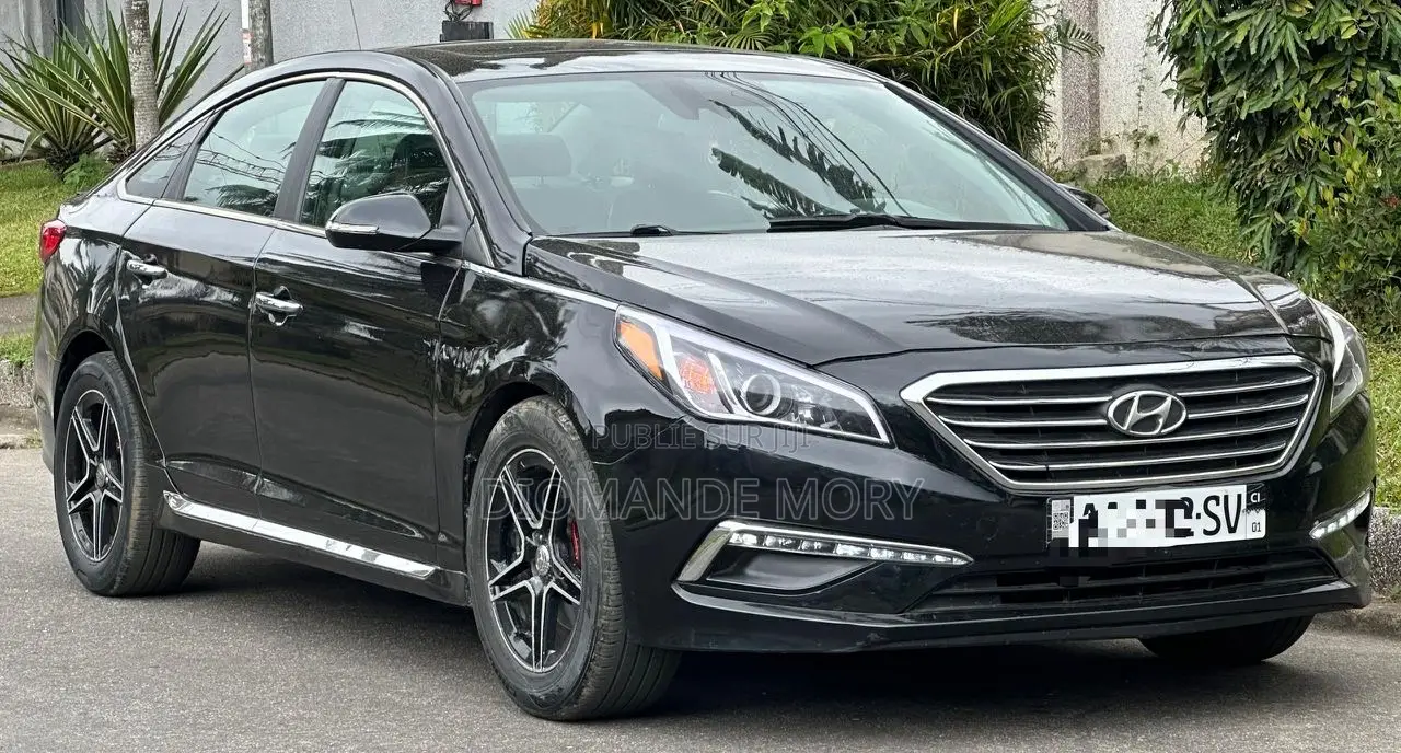 Hyundai Sonata Sport 2.0T Sedan FWD (2.0L 4cyl 6A) 2016 Noir Mat