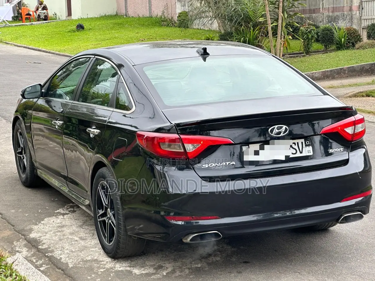 Hyundai Sonata Sport 2.0T Sedan FWD (2.0L 4cyl 6A) 2016 Noir Mat