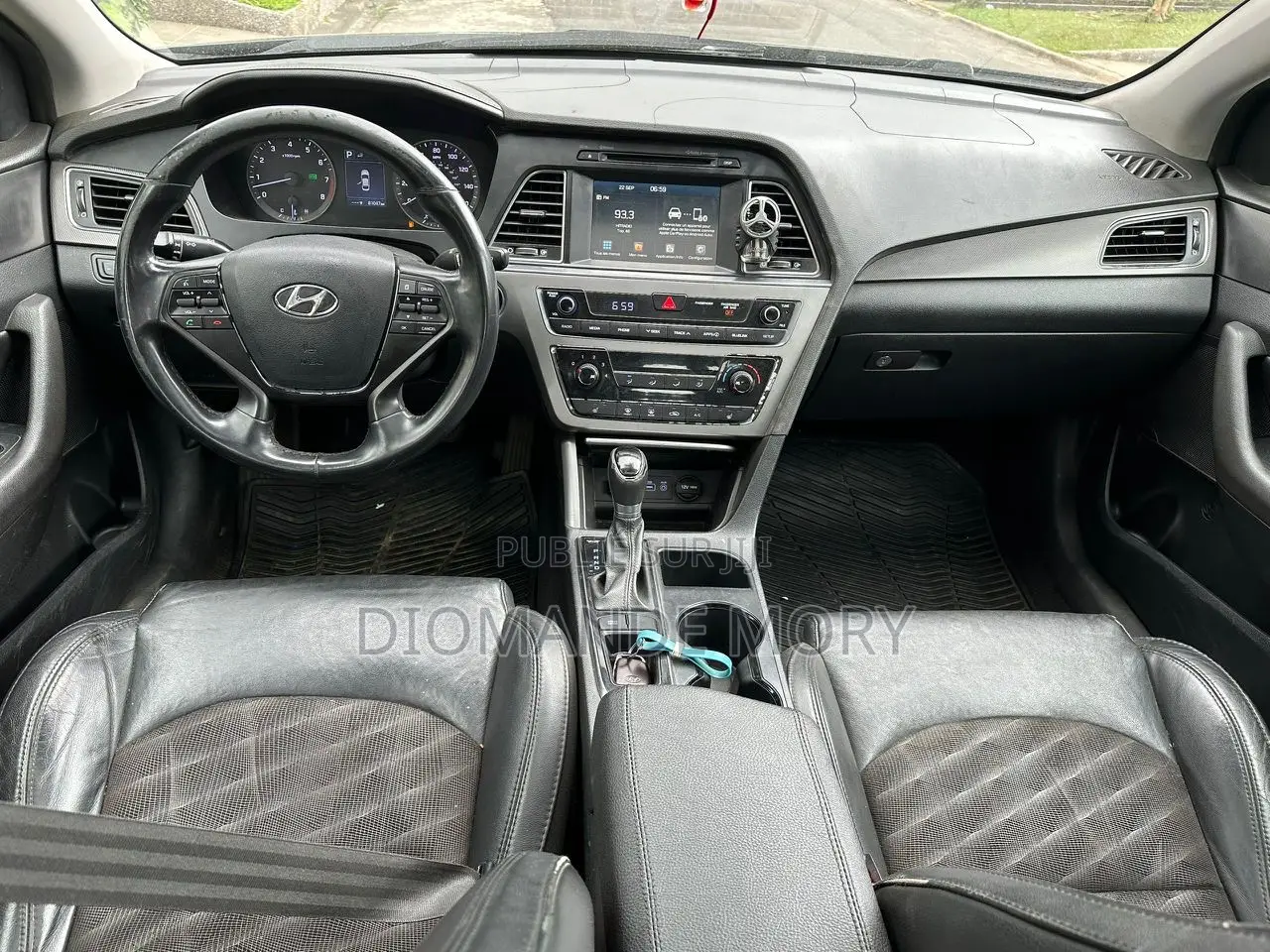 Hyundai Sonata Sport 2.0T Sedan FWD (2.0L 4cyl 6A) 2016 Noir Mat