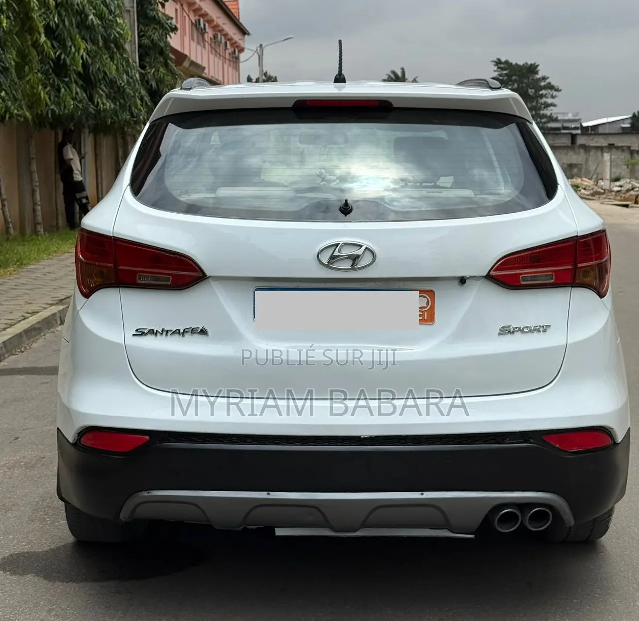 Hyundai Santa Fe 2017 Blanc