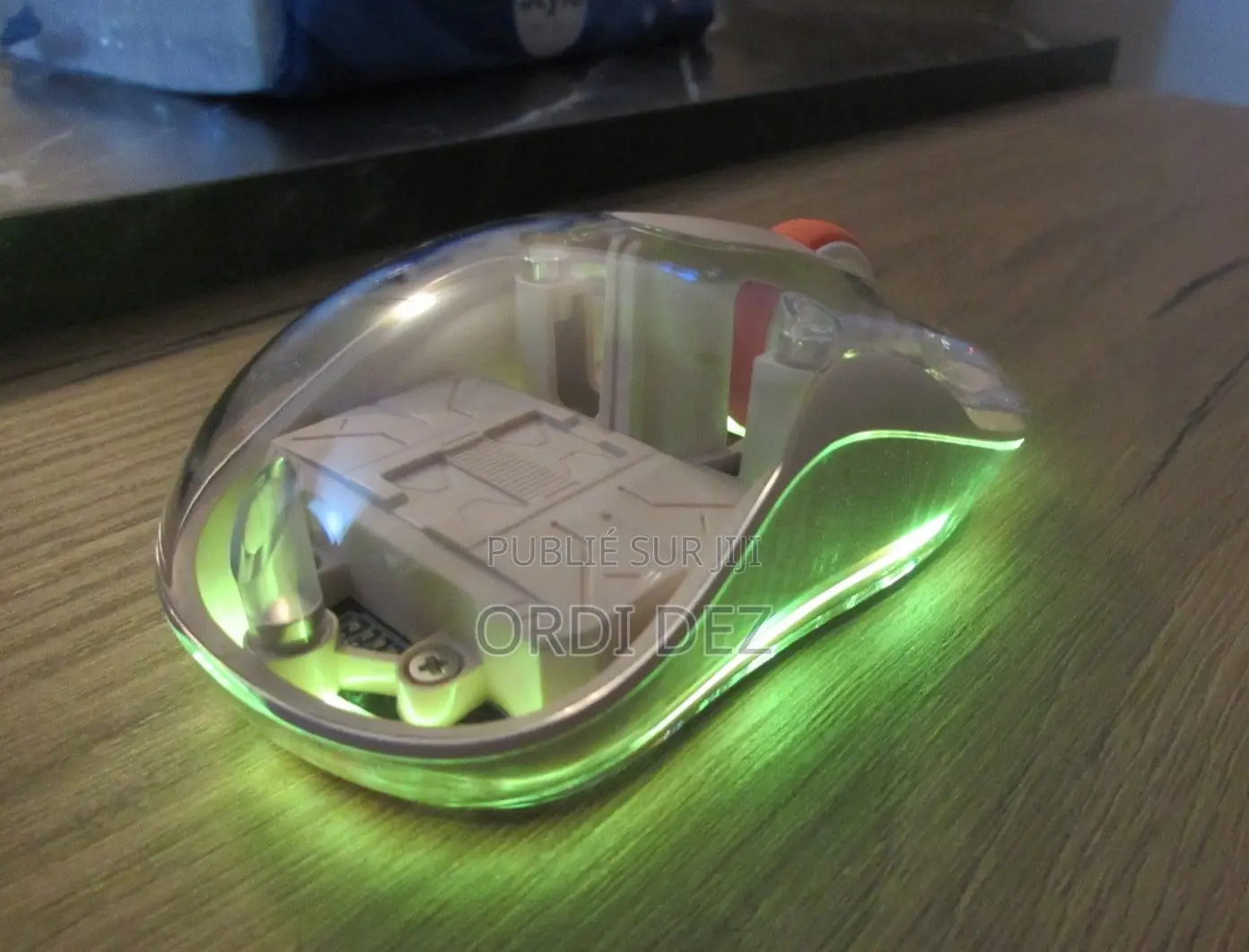 Souris Transparente RGB Rechargeable
