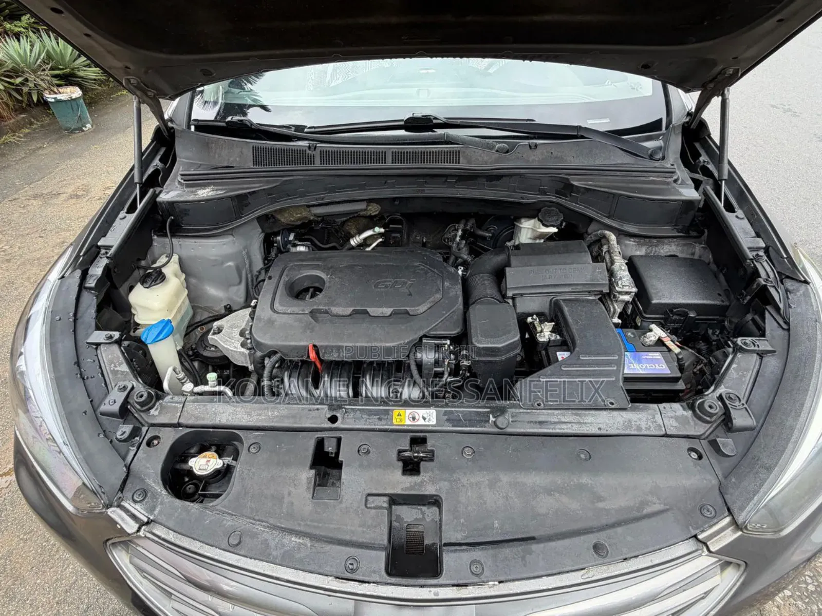 Hyundai Santa Fe 2017 Gris