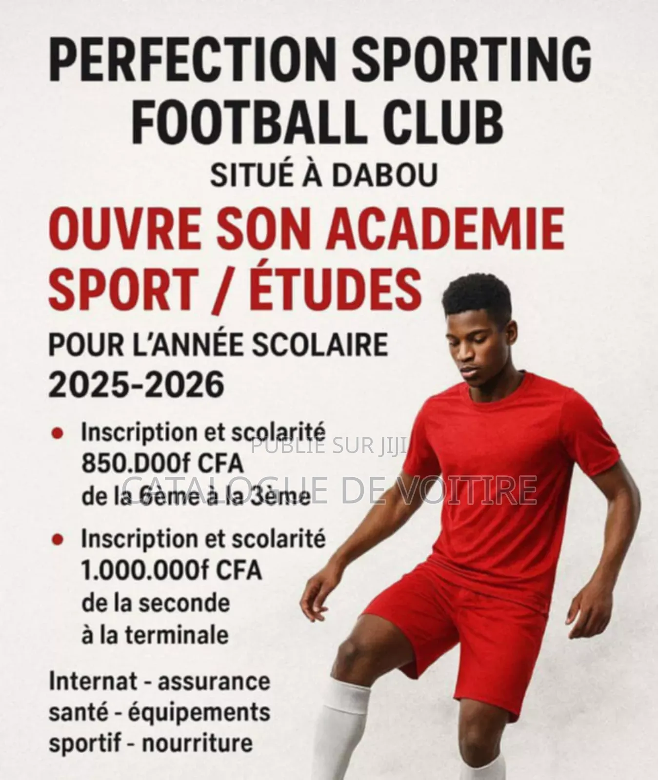 Bonne Opportunité Pour Les Futurs Footballeurs