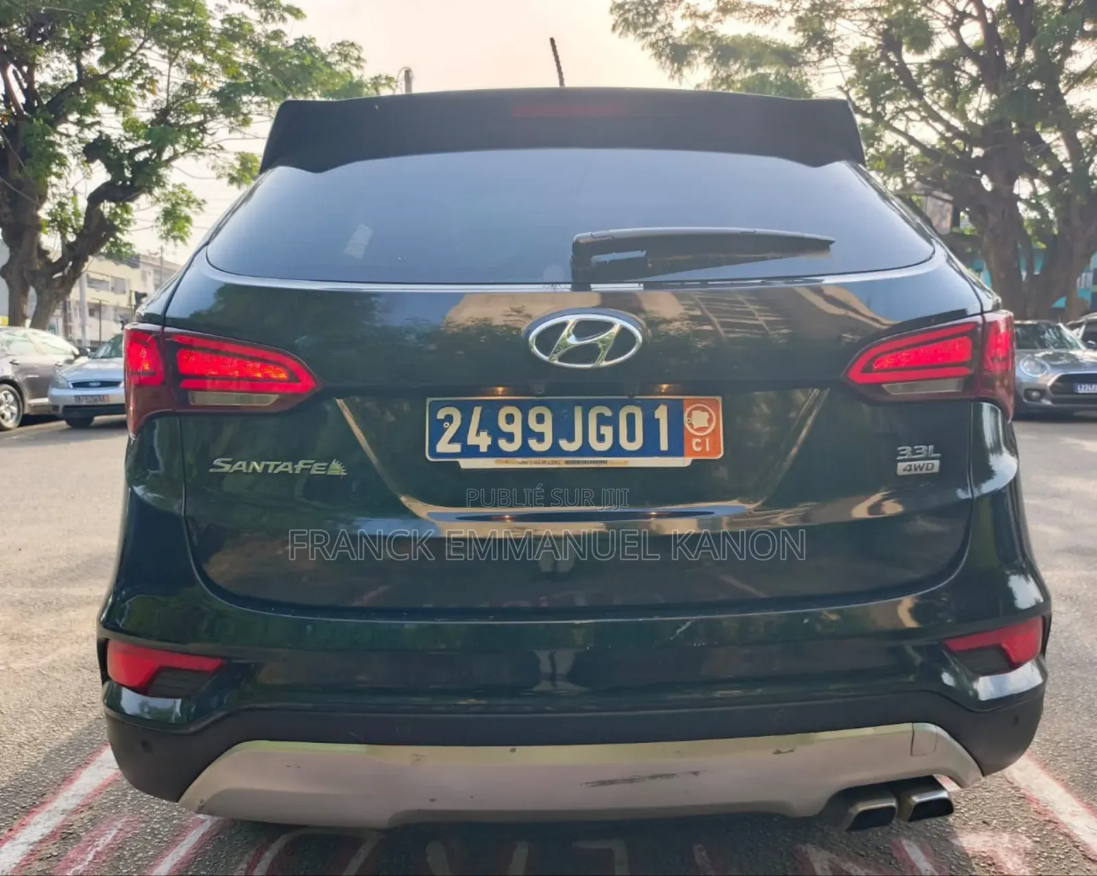 Hyundai Santa Fe Limited Ultimate FWD 2018 Noir Mat