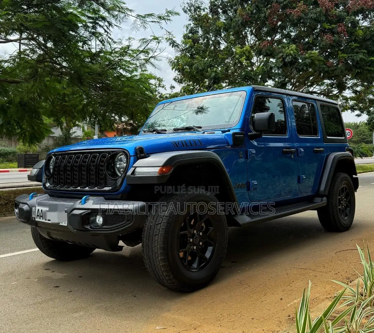 Jeep Wrangler Willys 4 Door 4x4 2024 Blue