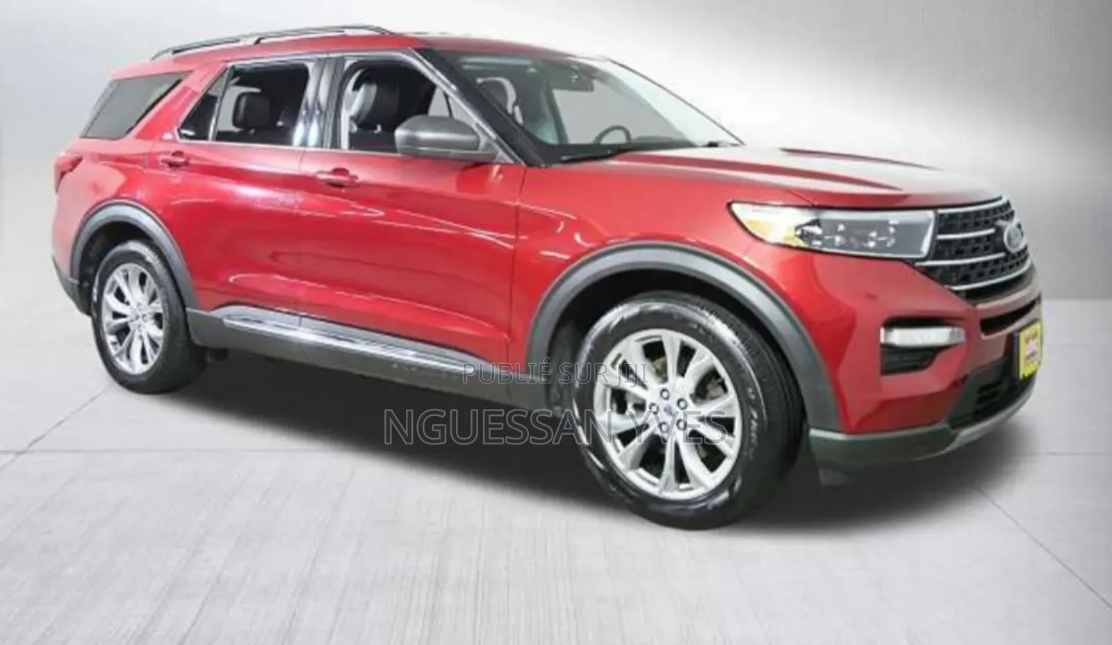 Ford Explorer XLT 4x4 2020 Rouge