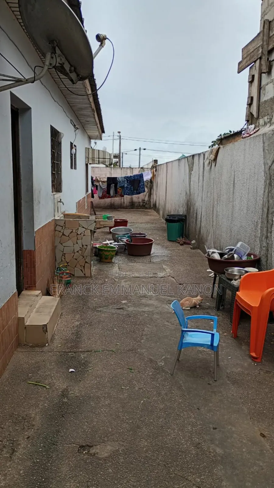 5chbre Maison de ville/terrasse dans Cocody à Vendre