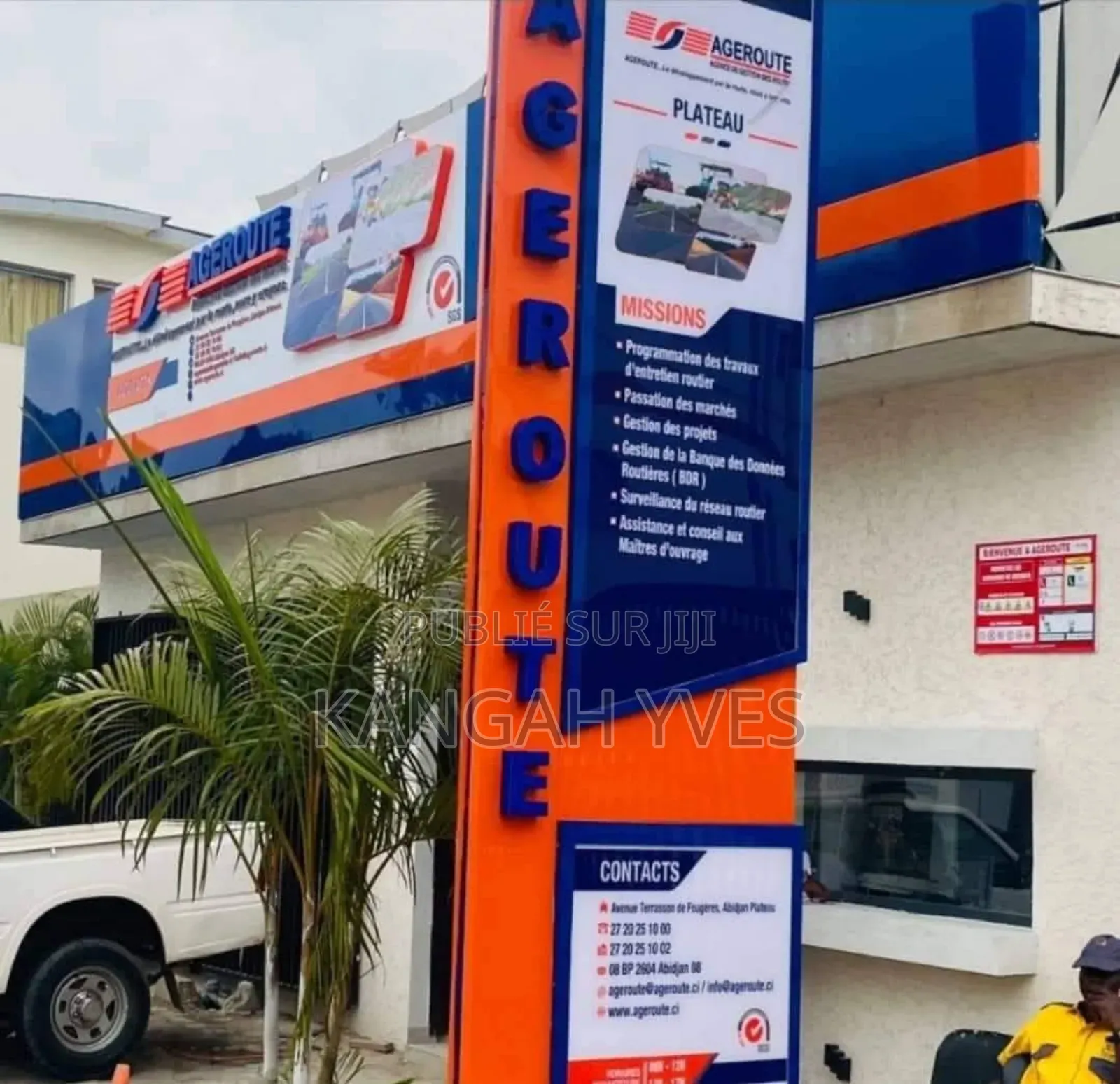 Confection Enseigne Lumineuse Lettre 3d Pose Alucobond