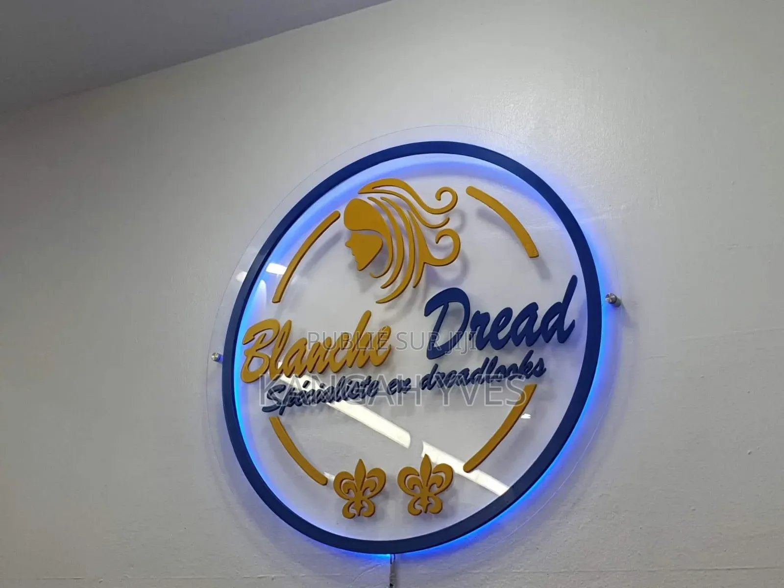 Confection Enseigne Lumineuse Lettre 3d Pose Alucobond