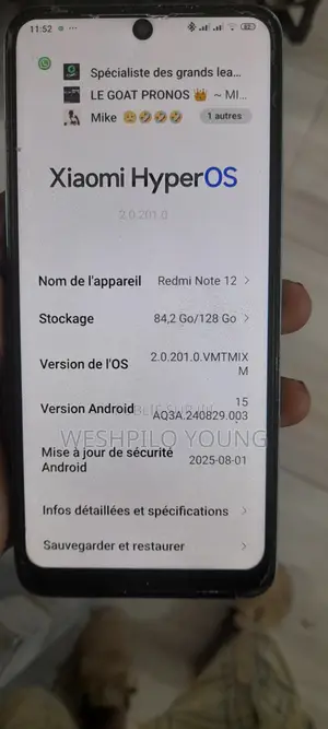 Photo - Xiaomi Redmi Note 12 128 GB Blue