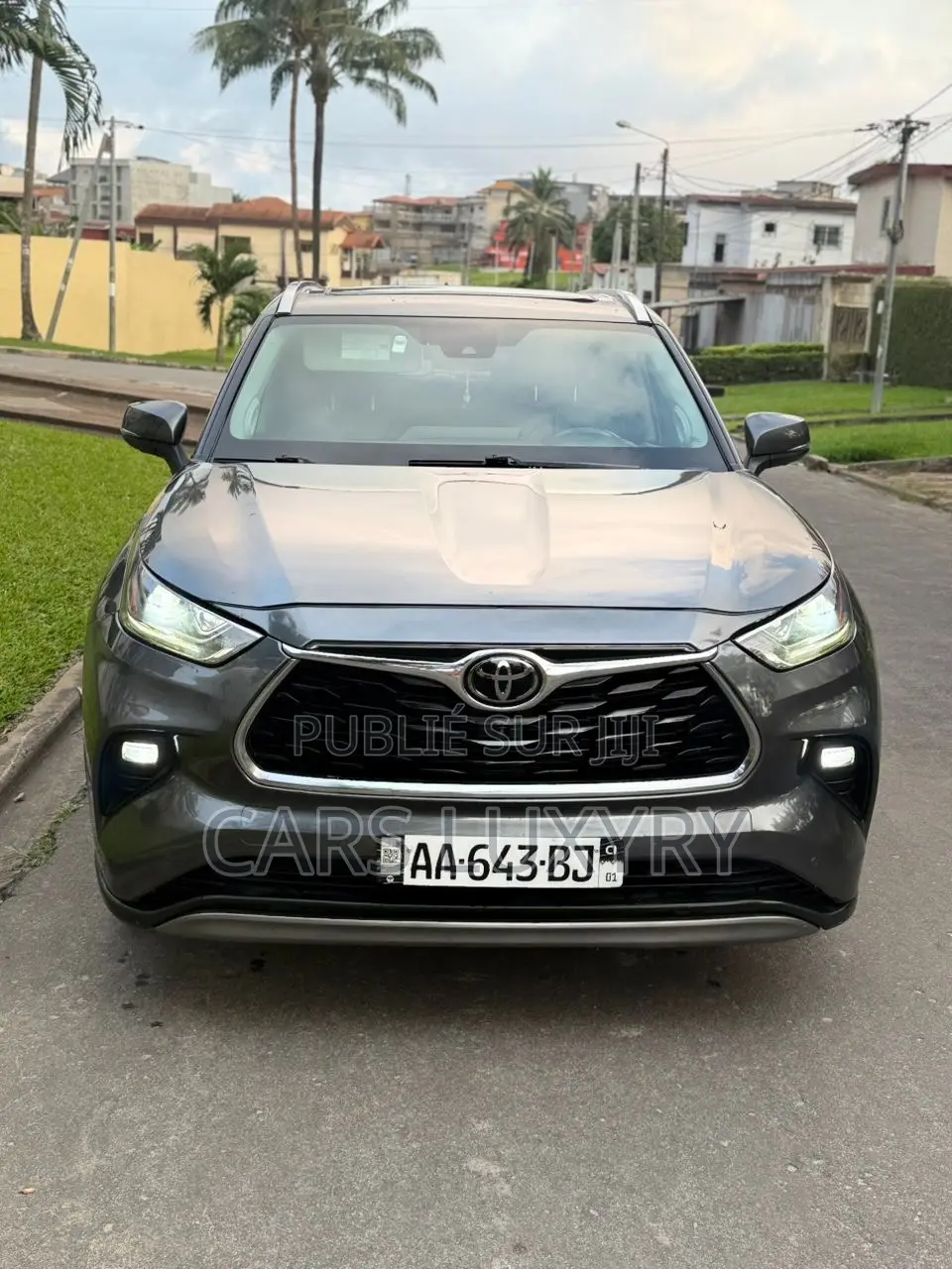 Toyota Highlander Platinum 2022 Gris