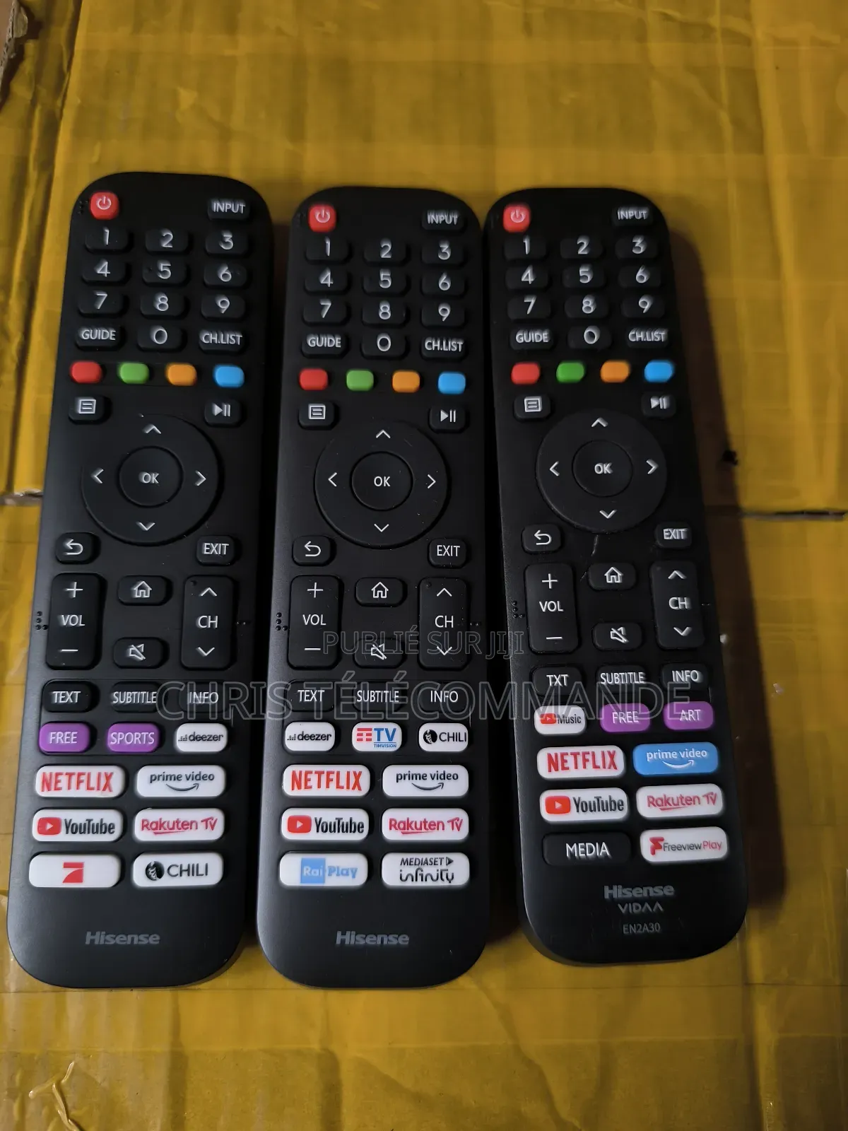 Télécommande Hisense Vidda Originale