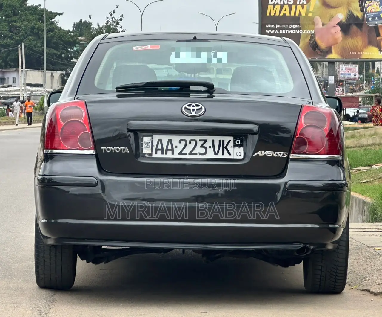 Toyota Avensis 2003 Black