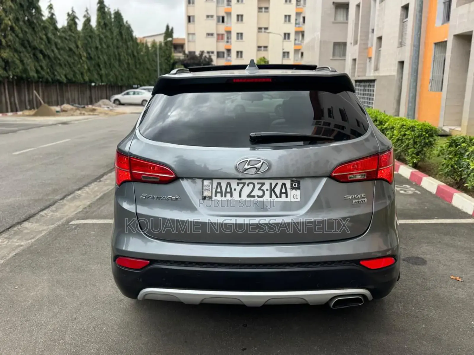 Hyundai Santa Fe 2016 Argenté