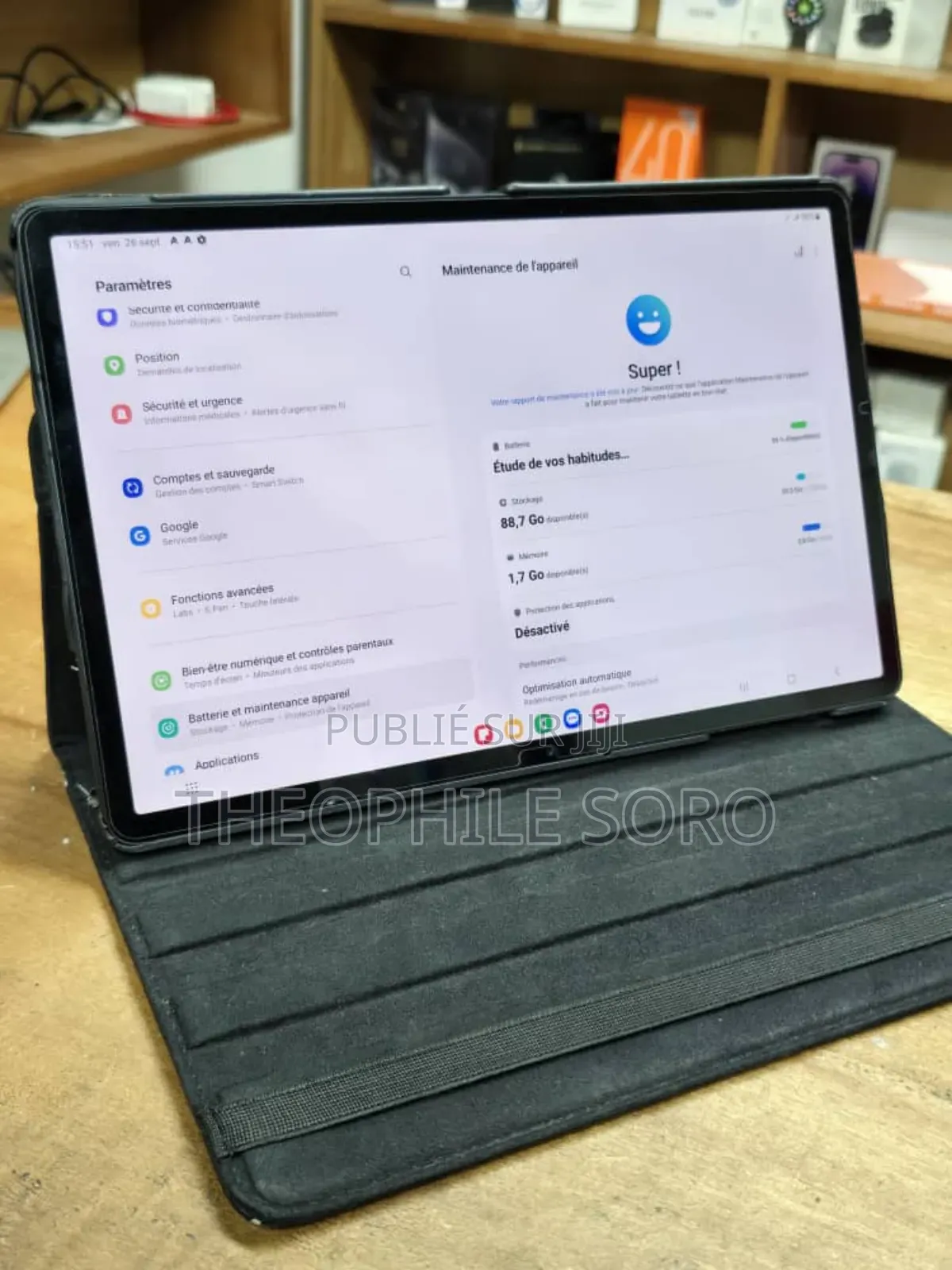 Samsung Galaxy Tab S7 128 GB Black