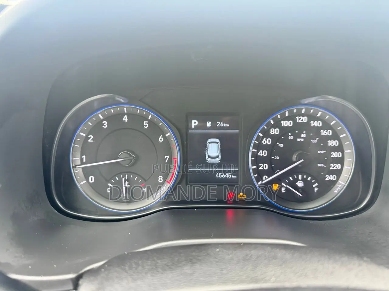 Hyundai Kona 2020 Rouge