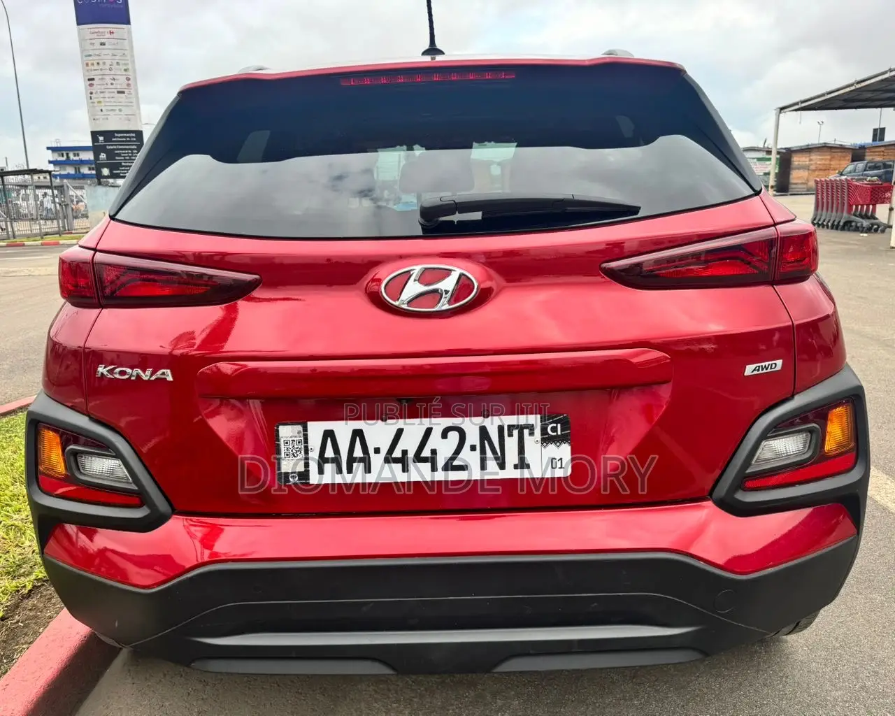 Hyundai Kona 2020 Rouge