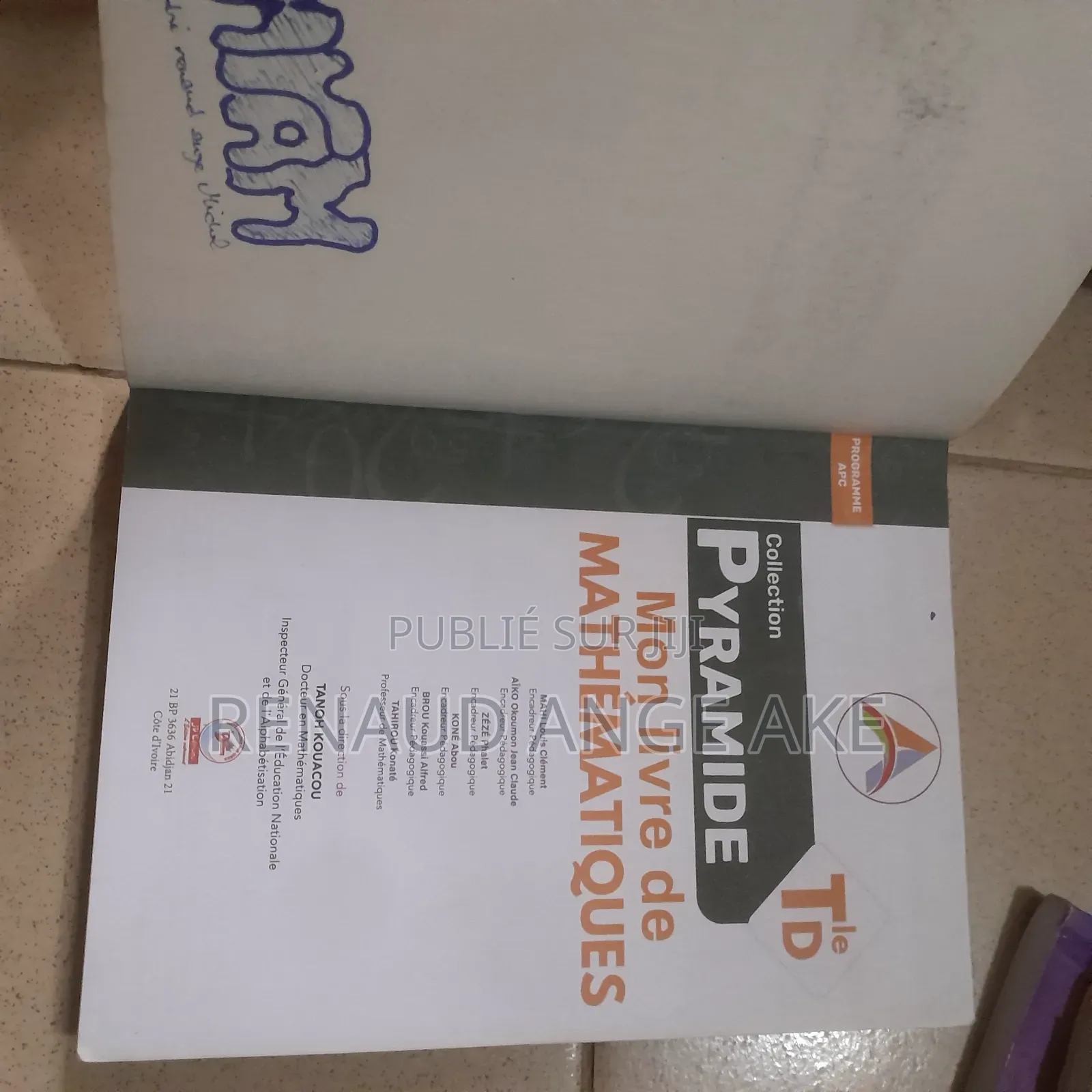 Livre De Math Niveau Tled