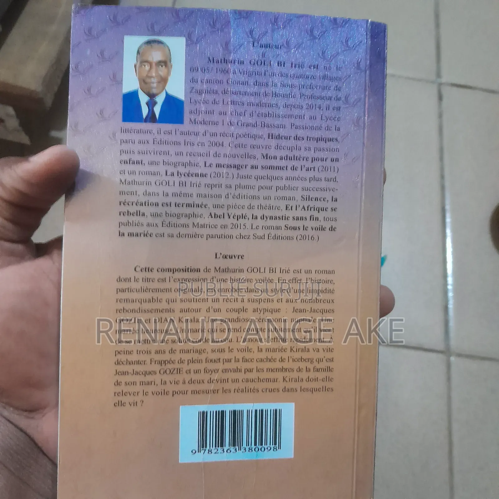 Roman "Sous Le Voile De La Mariée "