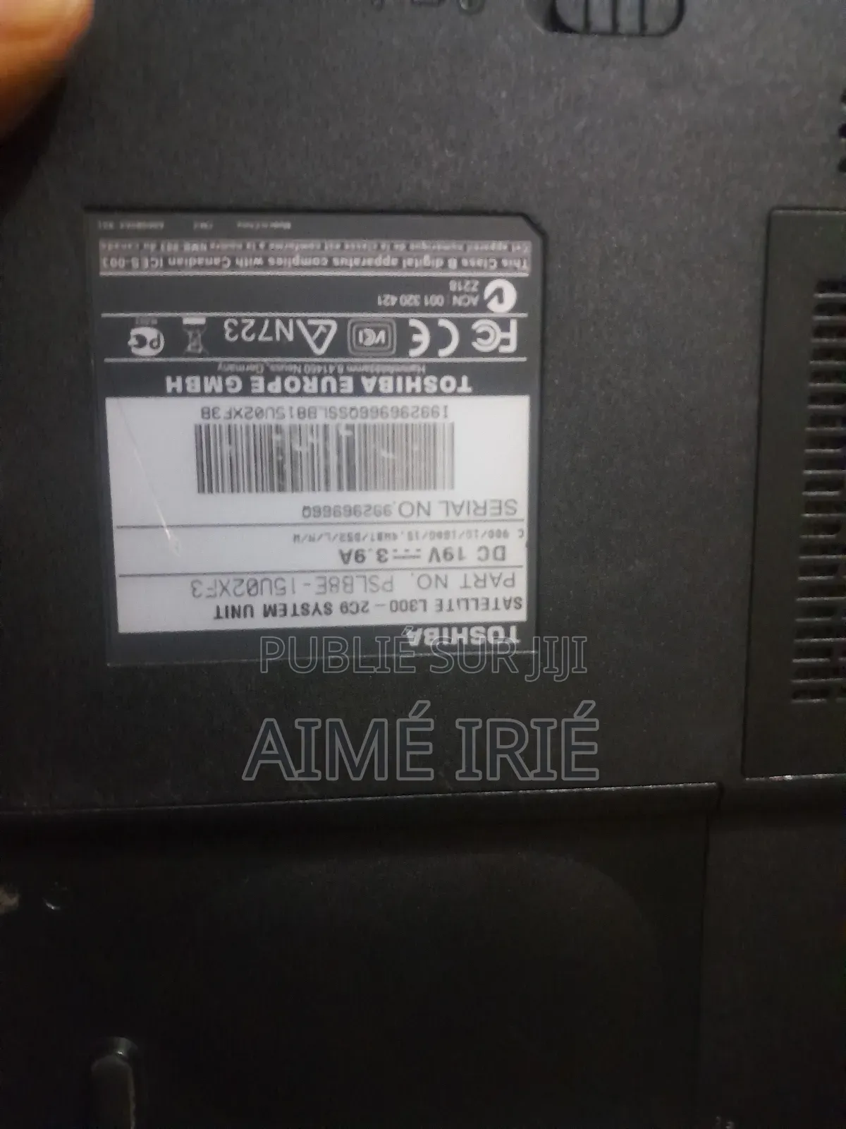 Toshiba Satellite S40 3GB Intel Celeron HDD+SSD 16 GB