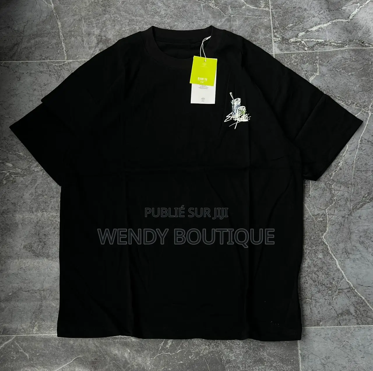 Tee-Shirt Haut Standing Pur Coton