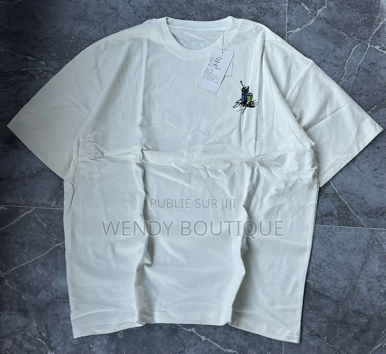 Tee-Shirt Haut Standing Pur Coton