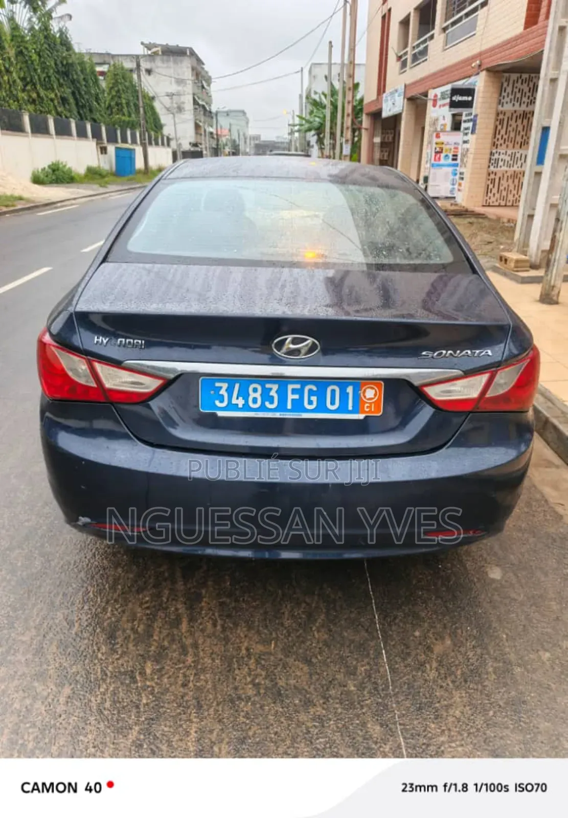 Hyundai Sonata 2011 Blue
