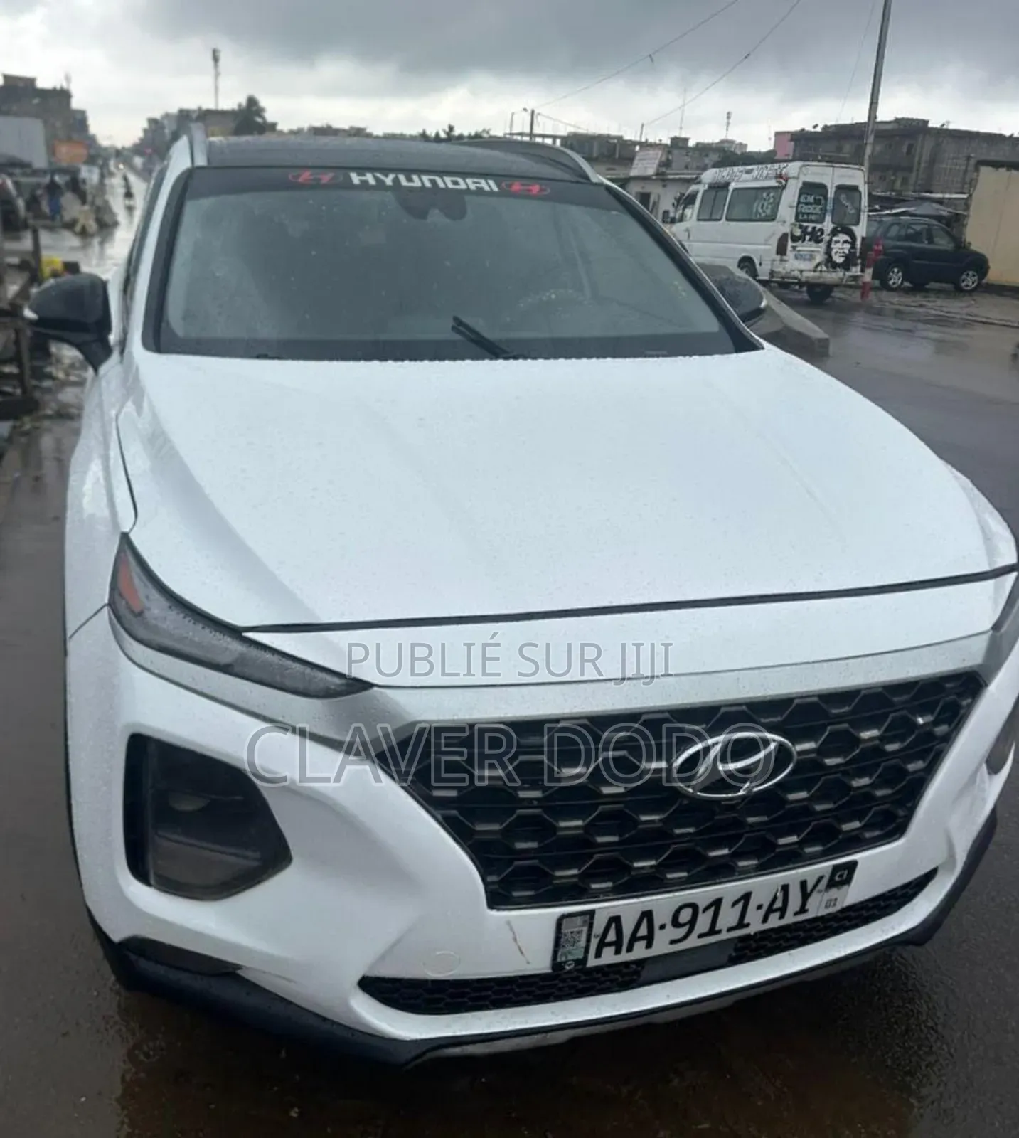 Hyundai Santa Fe 2020 Blanc