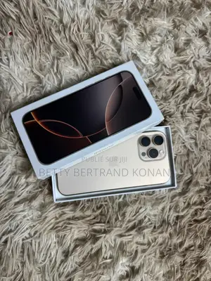 New Apple iPhone 16 Pro Max 256 GB Doré